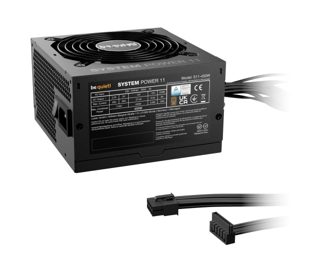 BE QUIET! System Power 11 450W 80 Plus Bronze BP009EU - 1346041 - zdjęcie 2